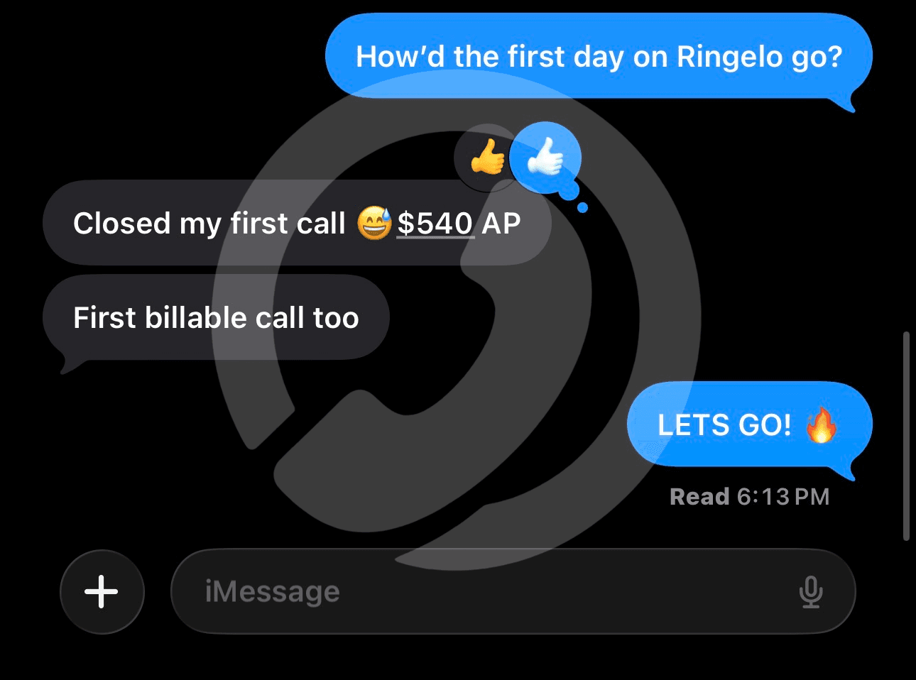 Agent testimonial